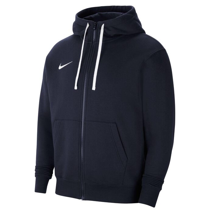 Чоловіча спортивна куртка-худі Nike Park 20 Full Zip з капюшоном, Obsidian/White, розмір S