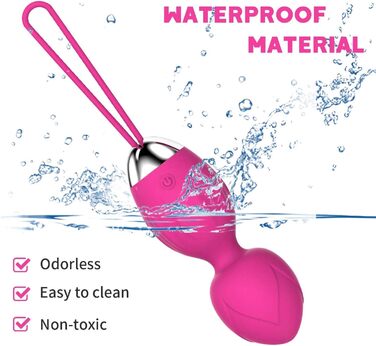 Тренувальні кулі для вагіни Beckenboden (Кегель) - рожеві. Для зміцнення м'язів та реабілітації.