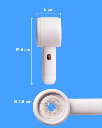 Електричний мастурбатор для чоловіків MySecretCase Stoss - сексуальна іграшка для соло-сексу та мастурбації