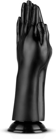 Анальний секс-іграшка BUTTR Double Trouble Fisting Dildo, Чорний, XXL, для досвідчених користувачів