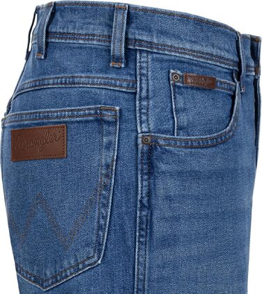 Чоловічі джинси Wrangler Texas Regular Fit Stretch — класичні прямі штани з деніму, колір Sweet Talker (42W / 32L)