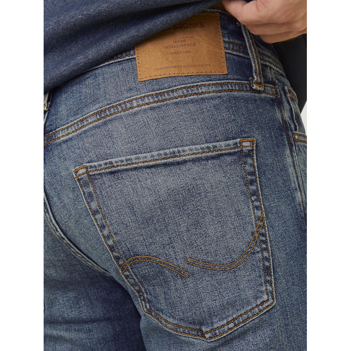Чоловічі джинси Jack & Jones Regular Fit JJICLARK синього кольору, Denim