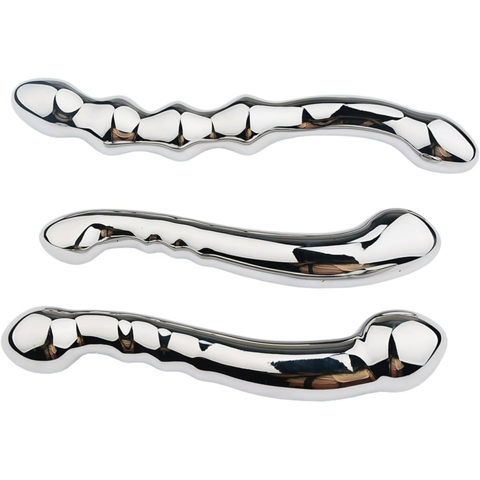 Анальний плагін Qodpxxi з подвійним наконечником: 3 стилі для масажу простати та стимуляції G-точки. Іграшки для дорослих для чоловіків та жінок