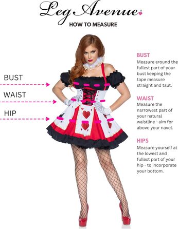 Карнавальний костюм 'Пік' від Leg Avenue, червоний, розмір M-L