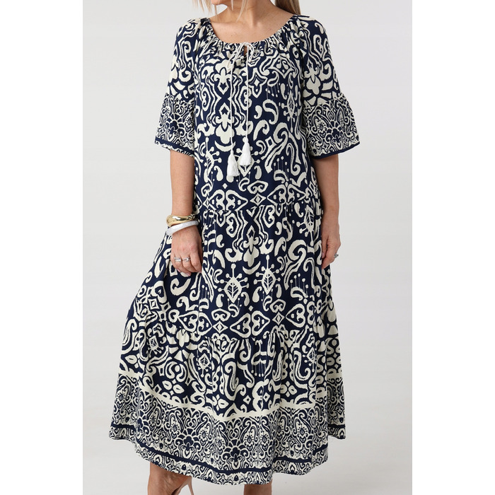 Сукня FEMIMODA в стилі бохо maxi для роботи, розмір 44/46