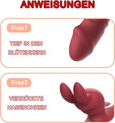 Вібратор PQKuss для жінок з кліторальною стимуляцією, анальний дildo, секс-іграшки 4 в 1, 30 режимів