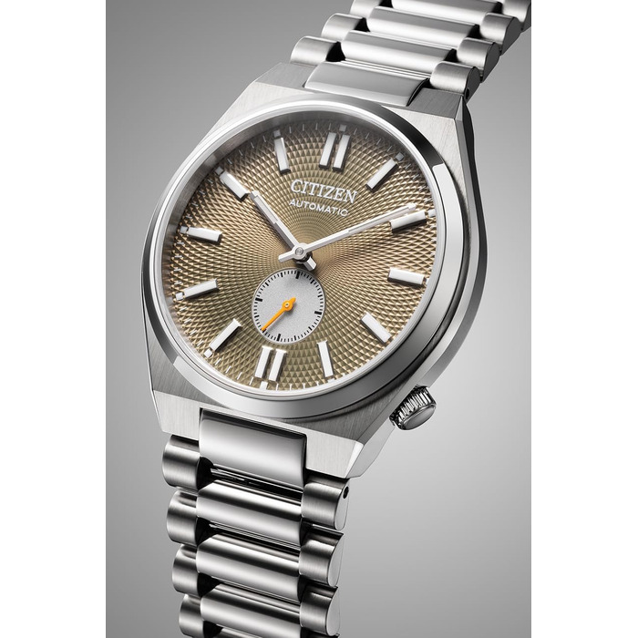 Чоловічий наручний годинник Citizen Analog Automatik (32027967) коричневого кольору