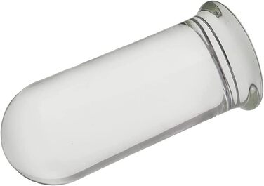 Скляний анальний дildo SAUVASFZ з сукупником, 4-6 см, для масажу простати та анального секса