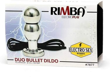 Дильдо з металу срібного кольору, 1 шт. - Erotic Fashion RA7877