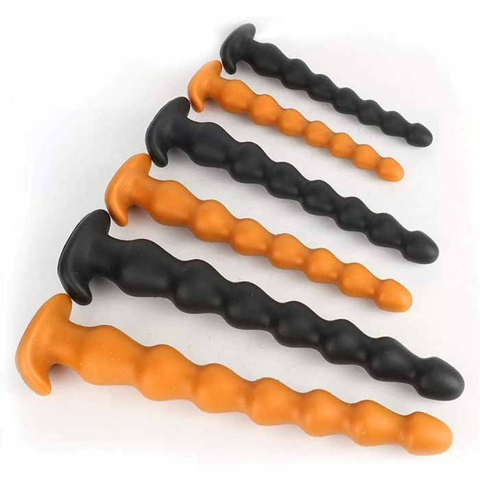 Анальні кульки ChicLSQ з силікону: великий анальний дildo, масажер простати, для жінок та чоловіків, SM іграшки для пар