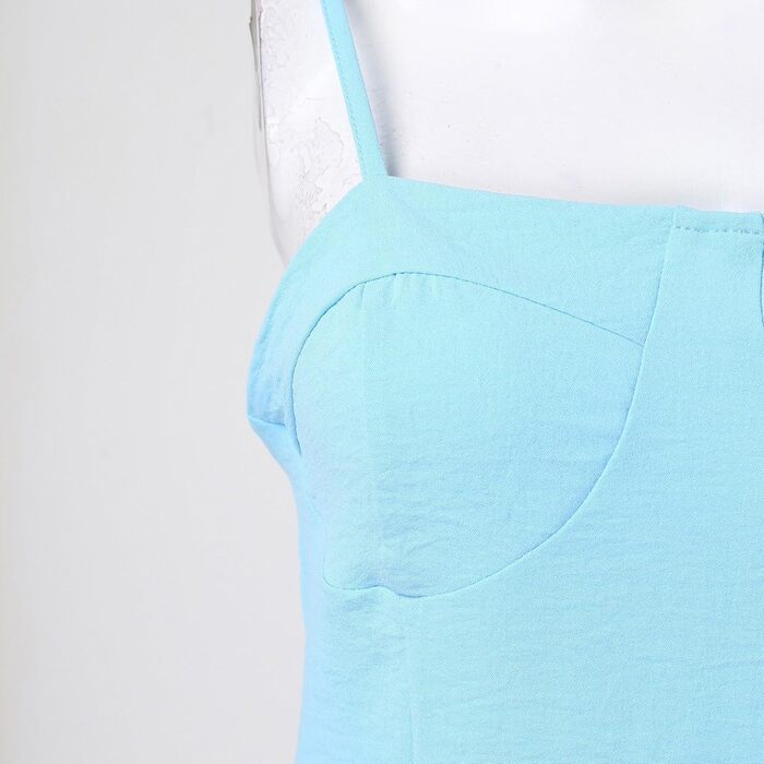 SRZYMJ Сексуальне нічне вбрання для жінок - прозора мереживна піжама/сорочка/нічна сорочка з танго (A3-блакитний, L)