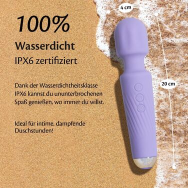 Вібратор жіночий Fae Pure Periwinkle Purple - компактний, тихий, з підзарядкою, 160 режимів вібрації