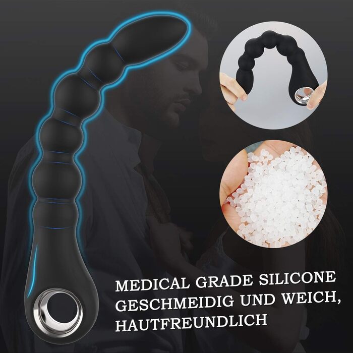 Вібратор для простати Greenpinecone Super Analvibrator - 7 режимів, силікон, для чоловіків та жінок