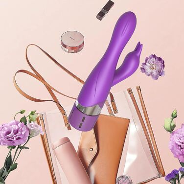 Вібратор SOVO для жінок з нагрівом, стимуляцією клітора та G-точкою, 4 в 1, секс-іграшка преміум-класу