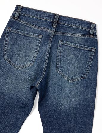 Чоловічі джинси Amazon Essentials Bootcut прямого крою, темно-синій колір (Dark Wash), розмір 42W / 34L