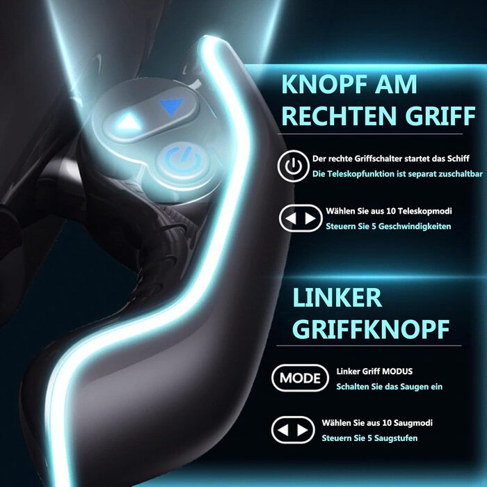 Вібратор для чоловіків з регулюванням інтенсивності та телескопічним дизайном – сексуальна іграшка для чоловіків