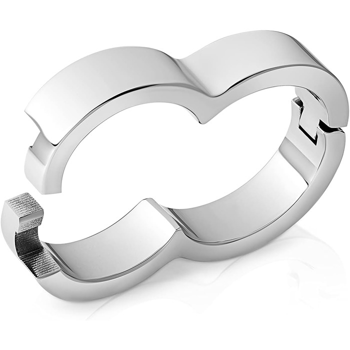 Сталевий кільцевий пристрій для еротичних ігор (MS24_436)