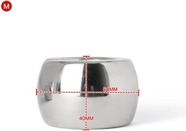 Набір еротичних аксесуарів для чоловіків (3 шт.): кільця для яєчок, стример для статевого члена, металевий стример для яєчок