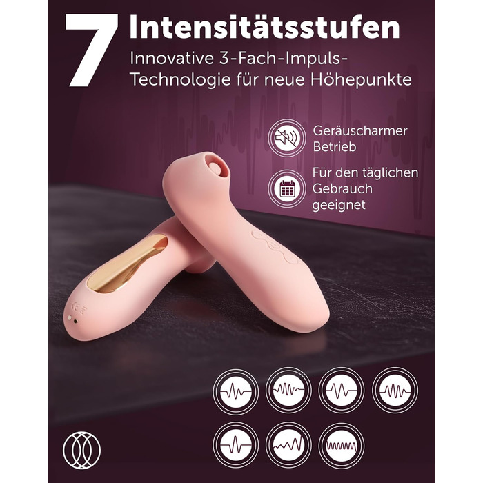 Вібратор для клітора та стимуляції тиском для жінок | Кліторальний насос | Вібратор-накладка з насосом та вібрацією | Дилда | Набори вібраторів для жінок | Інтимні іграшки для пар | Секс-іграшки