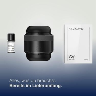 Arcwave Voy - Масажер для чоловіків, секс-іграшка з 8 рівнями інтенсивності та регулюванням щільності, чорний