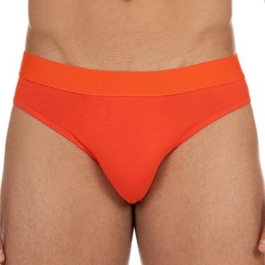 Чоловіча труси Bruno Banani 4 шт. Flowing, бавовна, чорний/помаранчевий (L)