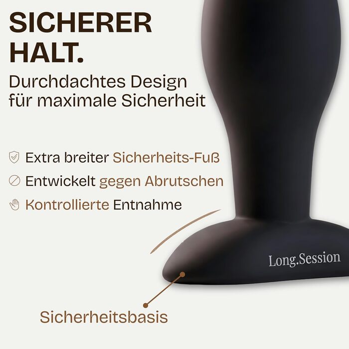 Анальний плаг-сет з безпечного силікону для жінок та чоловіків (3 розміри): 2.8см, 4.0см, 4.5см. Іграшки для анусу, набір для початківців та професіоналів, анальні розширювачі та плагі.