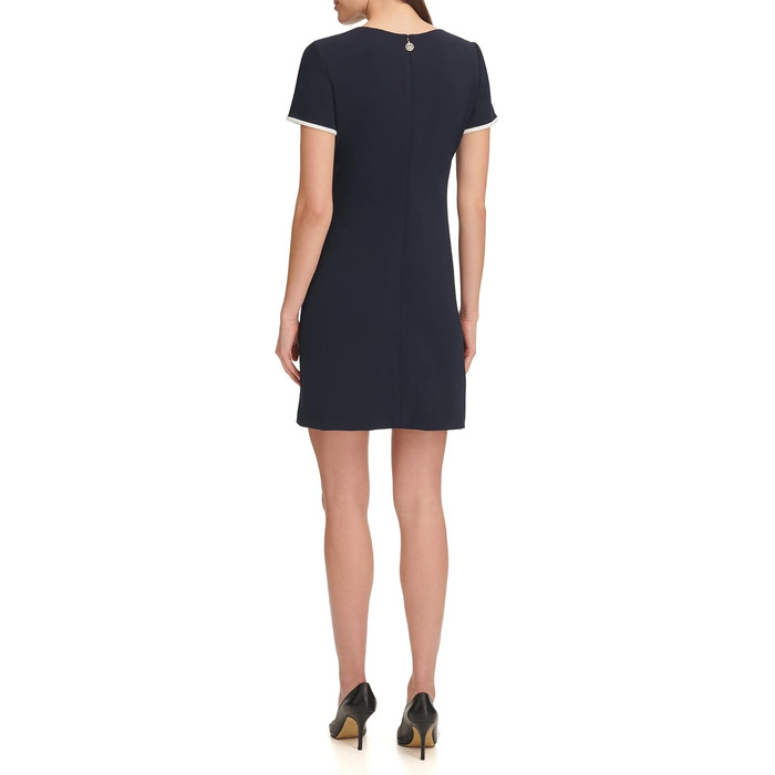 Сукня Tommy Hilfiger Adaptive для жінок, кишенькова, 46 розмір, колір - слонова кістка/Sky Captain