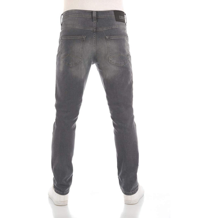 Чоловічі джинси MUSTANG Vegas Slim Fit з еластичним денімом, сірі (44W / 34L)