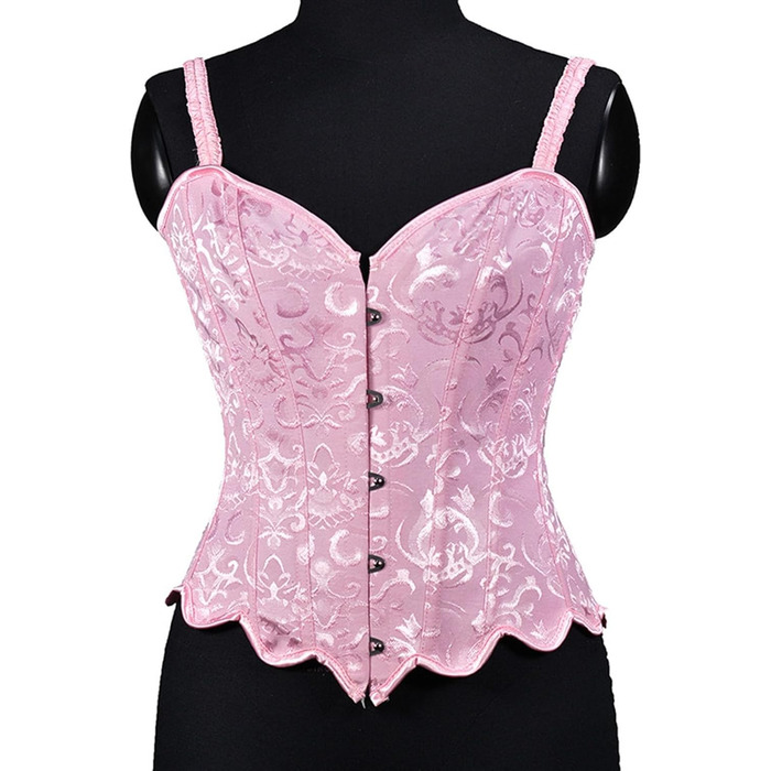 Корсет для фігури Daen Korsett: корсет, вайст-трейнер, бюстгальтер-корсе, готичний стиль, вінтаж, S