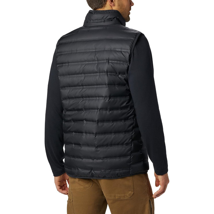 Чоловічий жилет Columbia Lake 22 Down Vest, утеплений пуховий жилет, чорний, розмір S