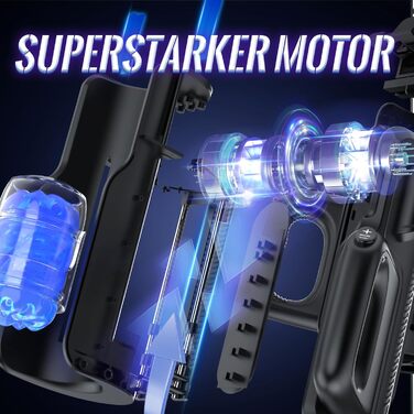 Електричний мастурбатор для чоловіків Leten - автоматичний, з телескопічною та масажною функціями, для дискретного використання