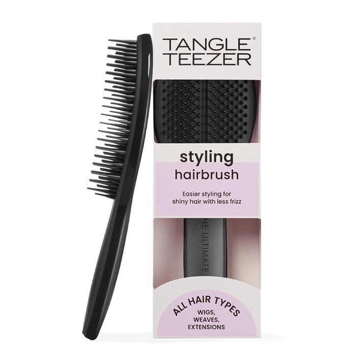 Щітка для волосся Tangle Teezer The Ultimate Styler для перук, нарощеного волосся та екстензій — для об'єму, текстури та блиску, чорна