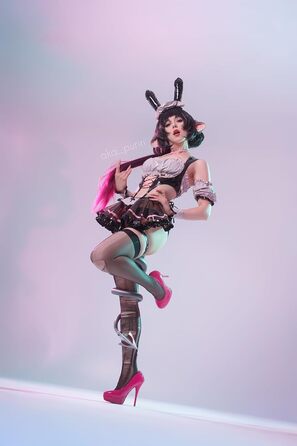 Костюм горничної KORURACLUB: чорний, преміум PU, косплей, жіноча білизна, зайчик