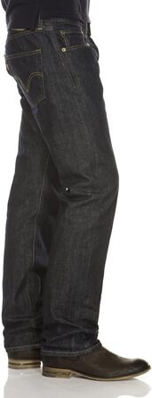 Чоловічі джинси Levi's 501 Original Straight Fit, сині (Marlon 0162), розмір 36W/34L