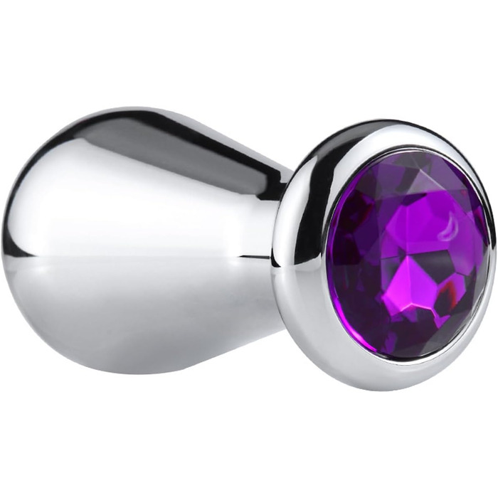 Металевий анальний плагін KucooN Extra Groß (M) - анальний плагін, масажер простати, G-точка, для чоловіків та жінок