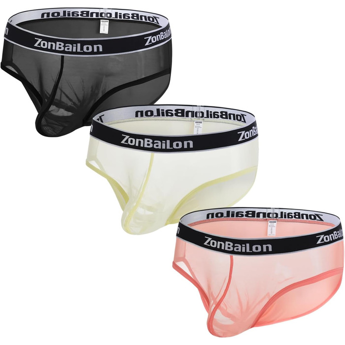 Чоловіча білизна YAHWUAI: сексуальна, зручна та приємна до шкіри. Чорний колір, розмір M