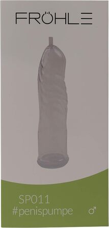 Електрична чоловіча помпа Fröhle PP020, прозора (1 шт.)