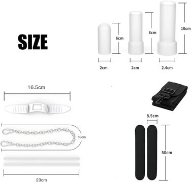 Набір для збільшення пеніса Guspiun Neu Deluxe: регульована вакуумна помпа для чоловіків, підтримка ерекції, тренування витривалості, SM іграшки