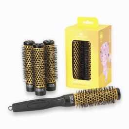 Набір багатофункціональних щіток для завивки та об'єму Olivia Garden Multibrush Curlers Kit (4 насадки та знімна ручка)