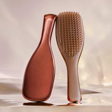 Щітка для волосся Tangle Teezer Ultimate Detangler для вологого та сухого волосся всіх типів, розплутуюча з дворівневими щетинками, колір Шоколадна бронза