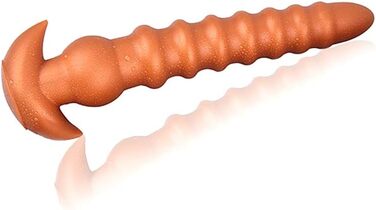 Анальний плаг Roluck з рідкого силікону, великий розмір, з підставкою. Іграшка для дорослих, для початківців та досвідчених користувачів.