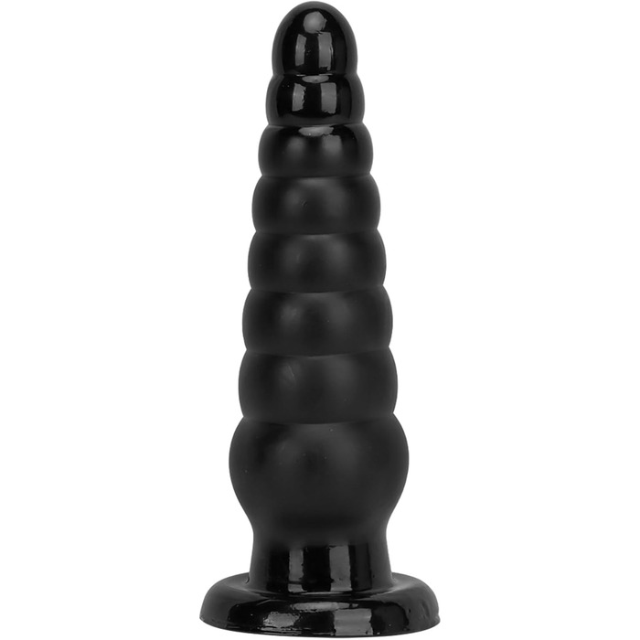 Анальний плаг TangQian XXL для стимуляції та розширення анусу - стимулятор для чоловіків та жінок, чорний