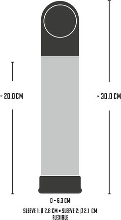 Автоматичний поршневий насос для збільшення пеніса Mister Boner, прозорий/чорний, 5,8 см