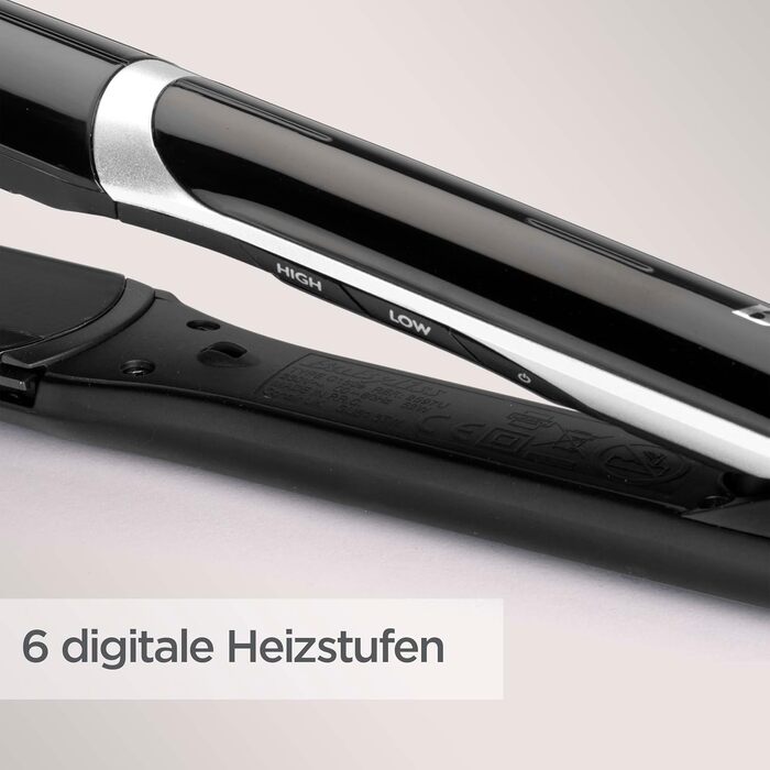 Професійний випрямляч для волосся BaByliss Smooth Pro Wide ST397E: керамічні пластини 35 мм для густого та довгого волосся, 5 рівнів температури до 235°C