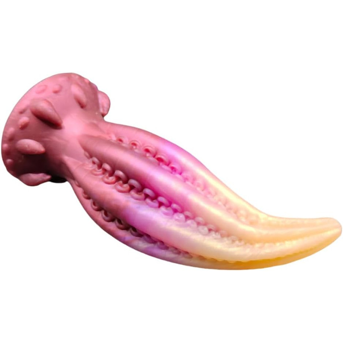 Jixaxe Октопус-вібратор з 10 щупальцями, анальний дildo з реалістичного силікону, для чоловіків та жінок