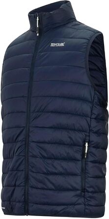 Чоловіча утеплена жилетка Regatta Hillpack B/WII, темно-синя (Navy), розмір L