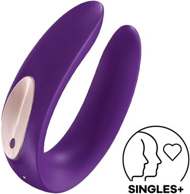 Satisfyer Paar-Vibrator: вібратор для пар | Медичний силікон | Стимулятор для жінок та чоловіків