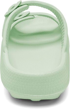 Сланці-хмаринки Cozyslides Original для жінок та чоловіків, зручні сандалії з регульованими ремінцями, протиковзаюча підошва Airfoot, світло-зелені (39/40 EU)