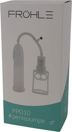 Анатомічна помпа для пеніса Fröhle PP010 Slim-Fit Professional (1 шт., прозора)