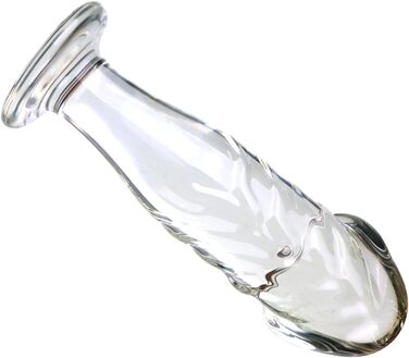 Анальні дільдо з скла, набір 4 шт. для стимуляції G-точки та ануса, дорослі іграшки для жінок та чоловіків